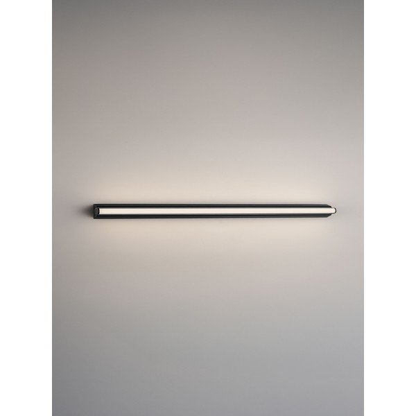 Matinės juodos spalvos iš aliuminio sieninė lempa LED Endo – Nova Luce-image-2