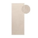 Rankų darbo šviesios natūralios spalvos iš vilnos kilimas 80x300 cm Calmio – Hanse Home