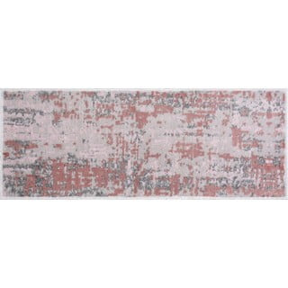 Iš medvilnės laiptų kilimėlių rinkiniai rožinės spalvos/pilkos spalvos 16 vnt. 25x65 cm Milano Pembe – Vitaus