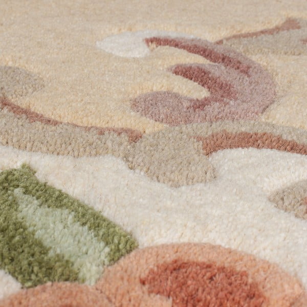 Smėlio spalvos vilnonis kilimas Flair Rugs Aubusson, 150 x 240 cm-image-3