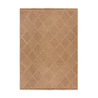 Lauko kilimas natūralios spalvos 160x230 cm Nora Diamond – Flair Rugs