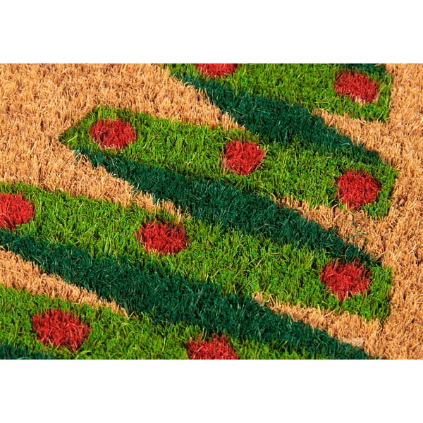 Iš kokoso pluošto grindų kilimėlis su Kalėdų motyvu 40x70 cm Merry Christmas – Hanse Home-image-2