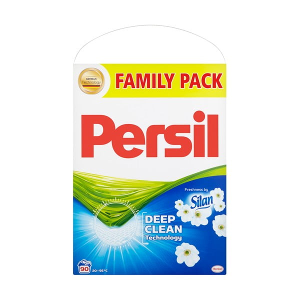 Šeimyninė skalbimo miltelių Persil Fresh by Silan pakuotė, 5,85 kg (90 skalbimų)