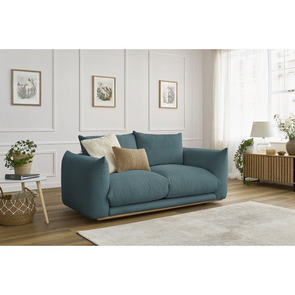 Sofa mėlynos spalvos 193 cm Ernest – Bobochic Paris-image-1