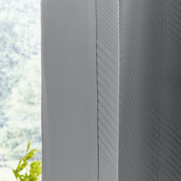 Pilkos spalvos užuolaidos, 2 vnt., 229x168 cm Pinsonic - Catherine Lansfield-image-2