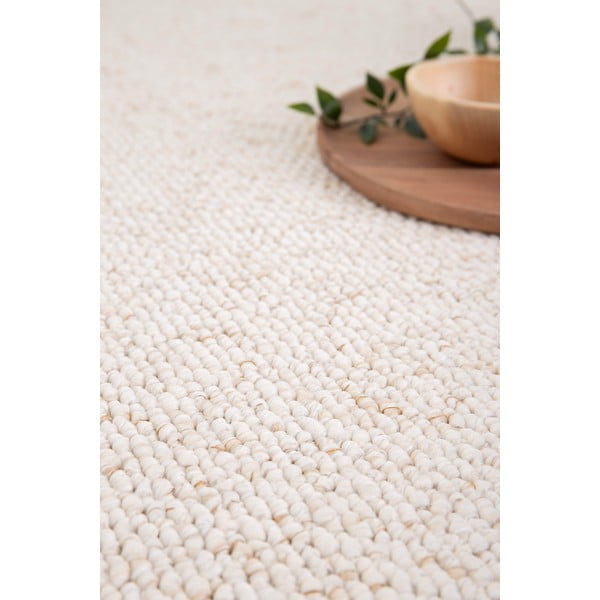 Kilimas baltos spalvos 80x150 cm Petra Liso – Universal-image-1