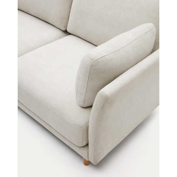 Sofa kreminės spalvos 170 cm Gilma – Kave Home-image-3