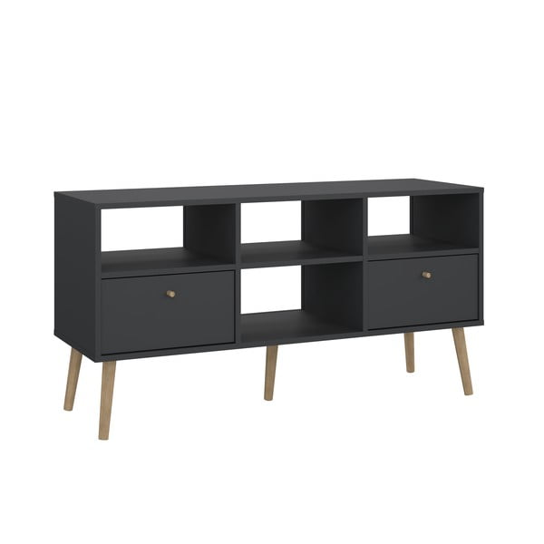 TV spintelė antracito spalvos 117x61 cm Bodo – Tvilum-image-2