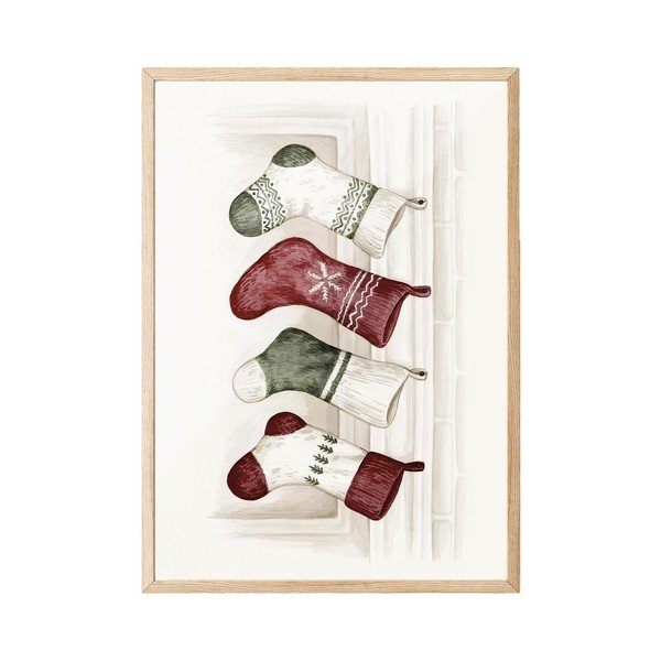 Spausdintas paveikslas su rėmeliu 30x40 cm – Wallity