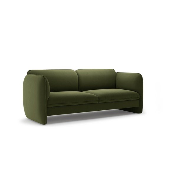 Žalios spalvos sofa iš velveto 204 cm Georgia – Micadoni -image-2