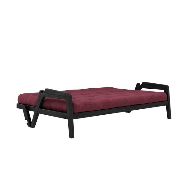 Kintama sofa "Karup" dizainas Grab Black/Bordeaux-image-4