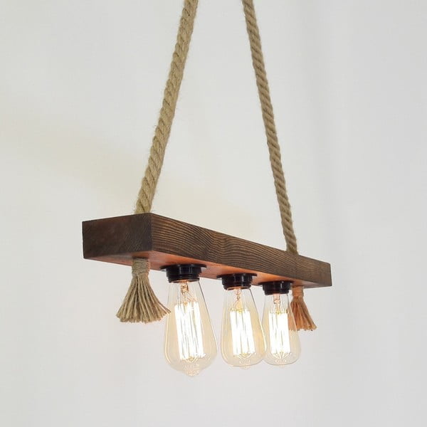 Medinis lubų pakabinamas šviestuvas Kutuk-image-4