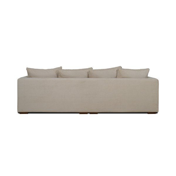 Sofa iš kordinio velveto smėlio spalvos 266 cm Comfy – Scandic-image-3