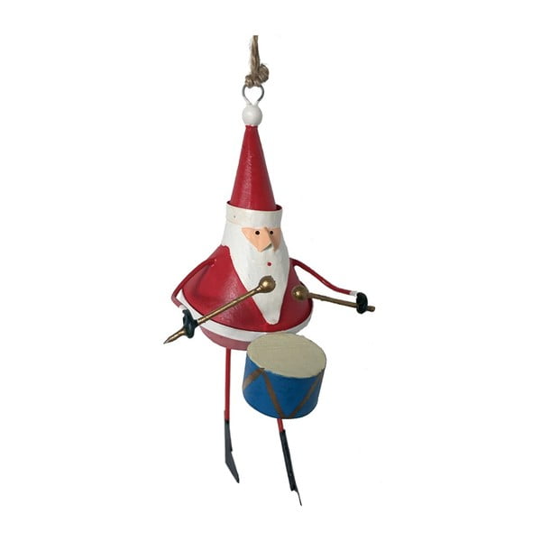 Kalėdinė pakabinama dekoracija G-Bork Santa with Drum