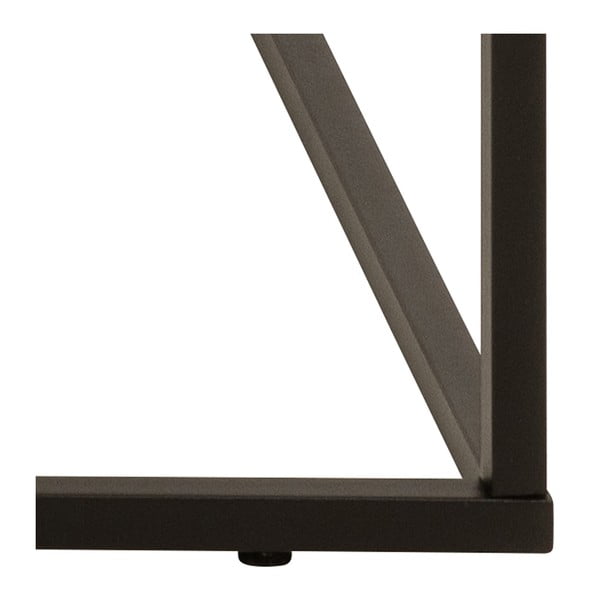 Kavos staliukas smėlio spalvos su marmuro dekoro stalviršiu 55x110 cm Barossa – Actona-image-3