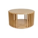 Ąžuolinis kavos staliukas Woodman Drum, ø 83 cm