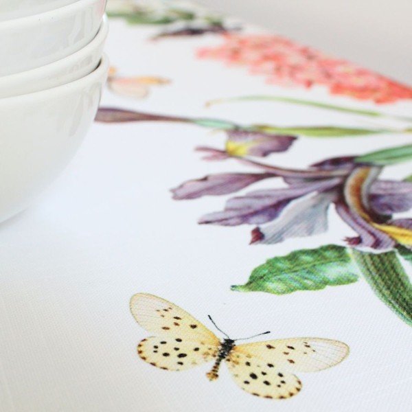 Medvilninė staltiesė Happy Friday Basic Spring Time, 225 x 150 cm-image-1