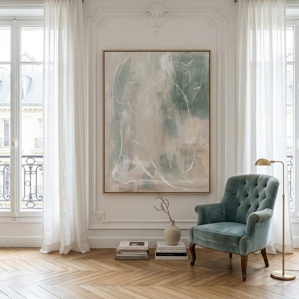 Paveikslas su rėmeliu/tapyba ant drobės 90x120 cm Bold – Bizzotto-image-1