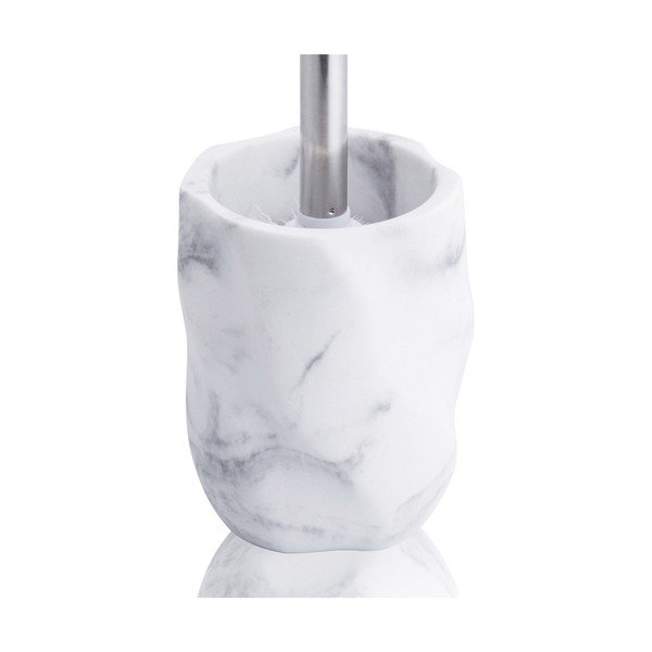 Balto marmuro tualeto šepetys Marble - Tomasucci-image-1