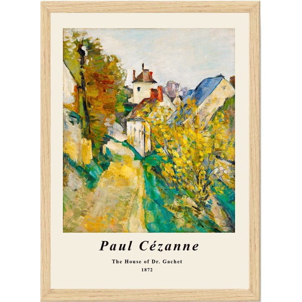 Plakatas rėmelyje 55x75 cm Paul Cézanne - Wallity