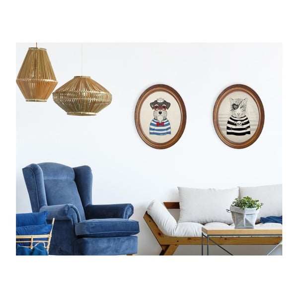 Ovalus paveikslas Really Nice Things Hello Sailor-image-3