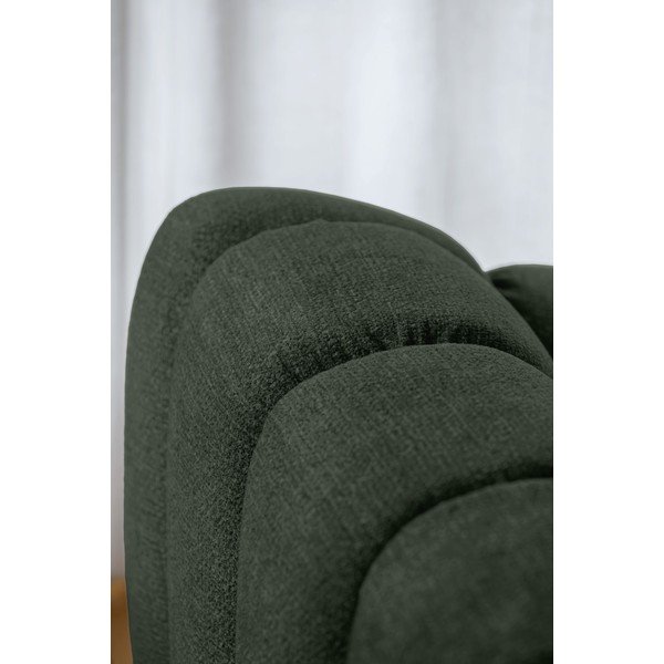 Tamsiai žalios spalvos kampinė sofa (su dešiniuoju kampu/„L“ formos) Shell – Miuform-image-3