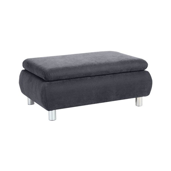 Antracito spalvos "Max Winzer Palm Bay Ottoman-image-1