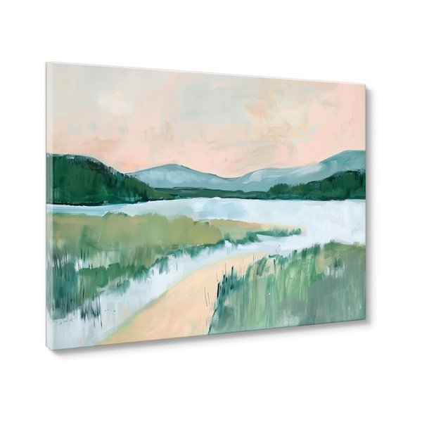 Paveikslas 70x100 cm Gouache Lake – Styler-image-3