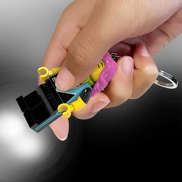 Raktų pakabukas su žibintuvėliu Player – LEGO®-image-1