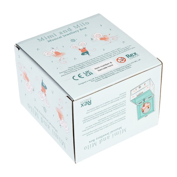 Muzikinė dėžutė Mimi and Milo – Rex London-image-2