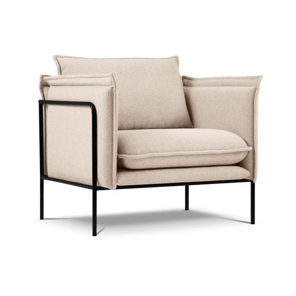 Smėlio spalvos krėslas Interieurs 86 Andrea