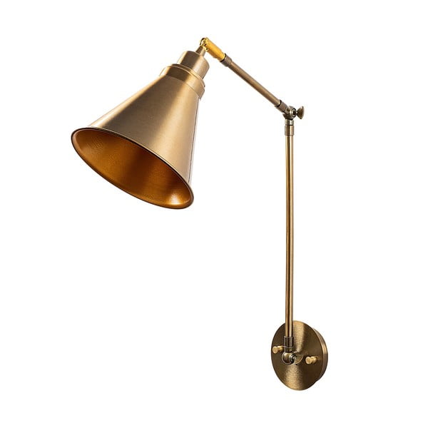 Sieninė lempa bronzinės spalvos Berceste – Opviq lights