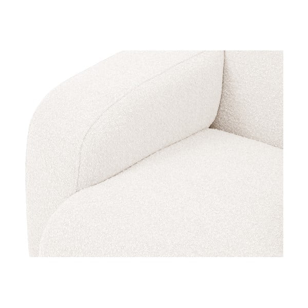Kampinė sofa baltos spalvos iš boucle (su dešiniuoju kampu) Molino – Micadoni Home-image-4