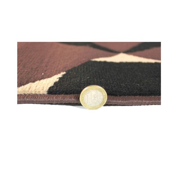 Tamsiai rudas kilimas Flair Rugs Carnaby Chocolate, 60 x 110 cm-image-3