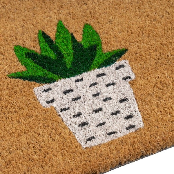 Grindų kilimėlis iš kokoso pluošto 25x75 cm Cactus – Casa Selección-image-1