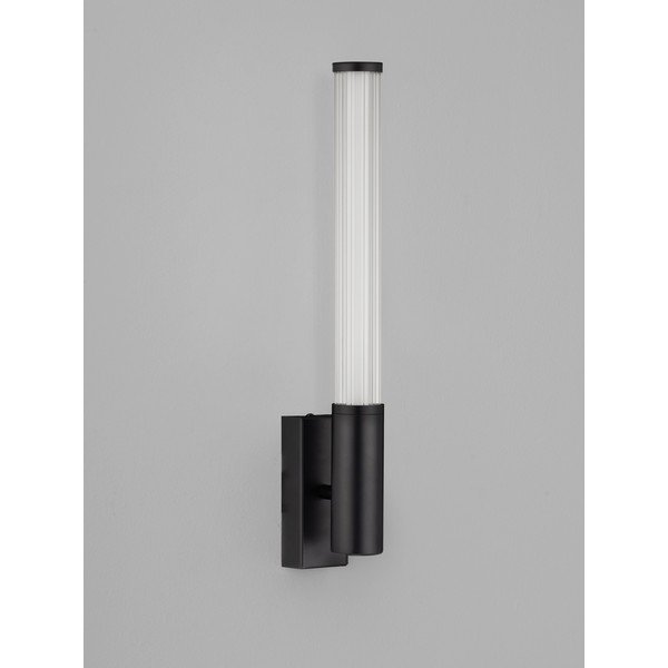 Matinės juodos spalvos iš metalo sieninė lempa LED Nold – Nova Luce-image-4