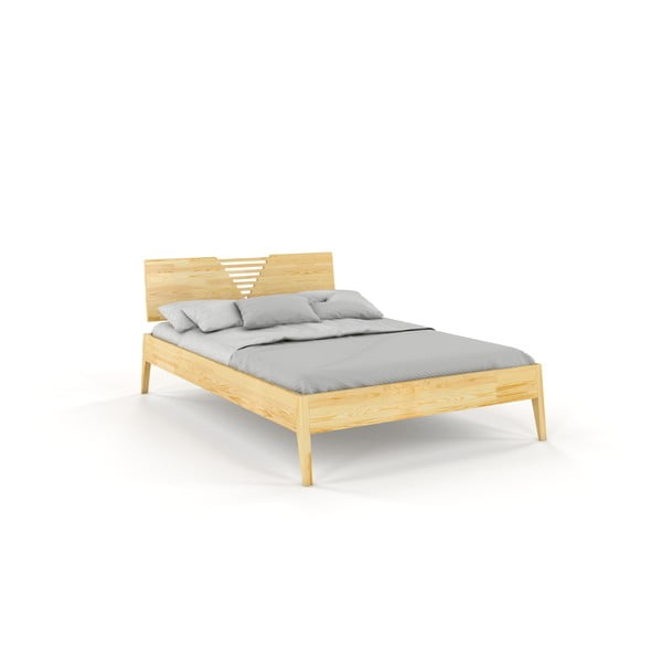 Dvigulė lova iš pušies medienos Skandica Visby Wolomin, 160 x 200 cm