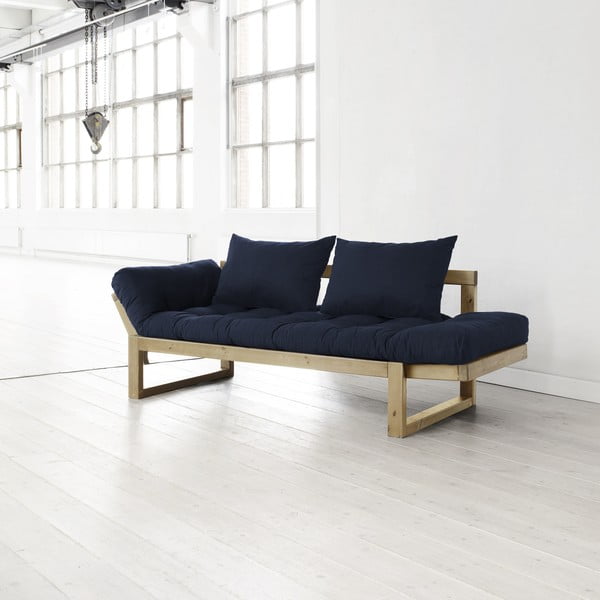 Edge sofa tamsiai mėlyna/natūrali-image-2