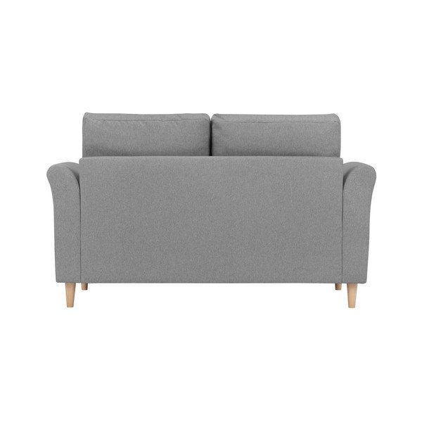 Pilka dvivietė sofa "Kooko Home Smooth-image-4
