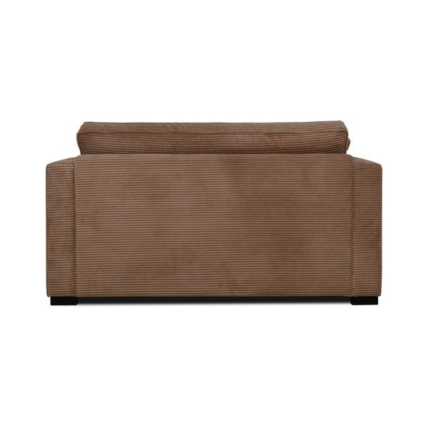 Sofa iš kordinio velveto šviesiai rudos spalvos 132 cm Mobby – Scandic-image-3