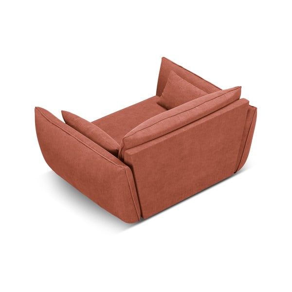 Raudonas fotelis Vanda - Mazzini Sofas-image-3