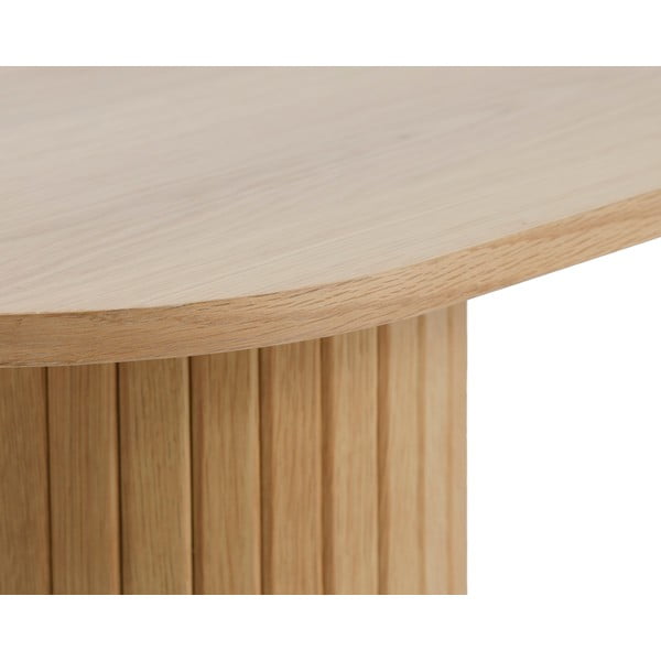 Natūralios spalvos konsolinis staliukas 40x130 cm Nola – Unique Furniture-image-2
