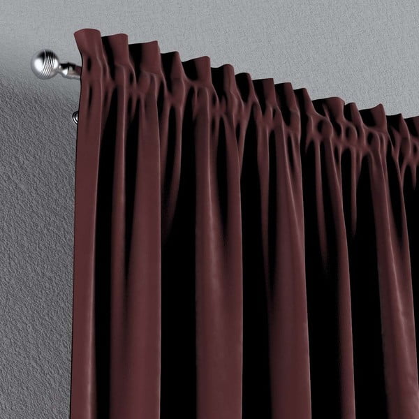 Raudona užuolaida 260x130 cm Posh Velvet - Yellow Tipi-image-3