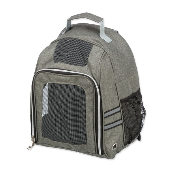 Pilkos spalvos kuprinė visi augintiniai 26x38 cm Trixie Dan – Plaček Pet Products