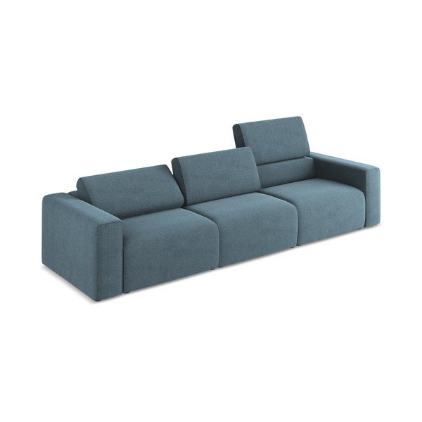Mėlynos spalvos sofa 314 cm Kalea – Makamii-image-1