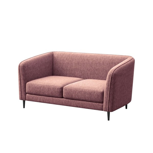 Sofa rožinės spalvos 160 cm Galbe – Ghado-image-2