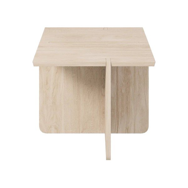 Iš ąžuolo masyvo šoninis stalas 45x45 cm Engawa – Blomus