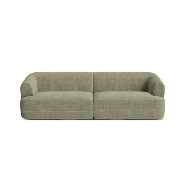 Žalios spalvos sofa iš kordinio velveto 255 cm Campi – Cosmopolitan Design-image-3