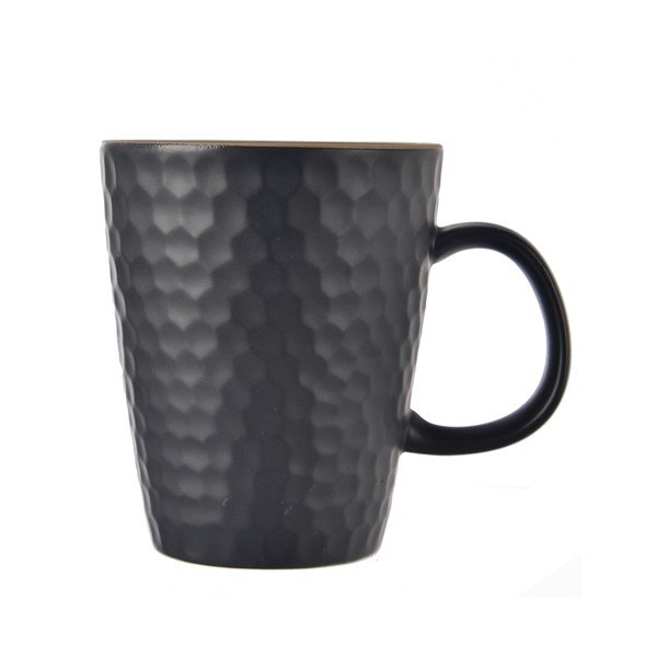 Juodos spalvos iš keramikos puodelis 420 ml Tea Time – Orion
