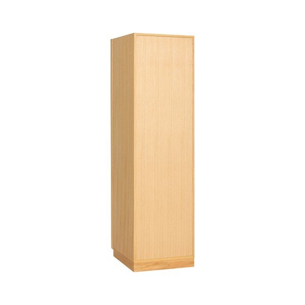 Natūralios spalvos spintelė iš ąžuolo 50x181x55 cm Kura – Hübsch-image-3